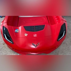 Corvette car bed with lights